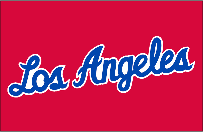 Los Angeles Clippers 1987-1989 Jersey Logo iron on heat transfer